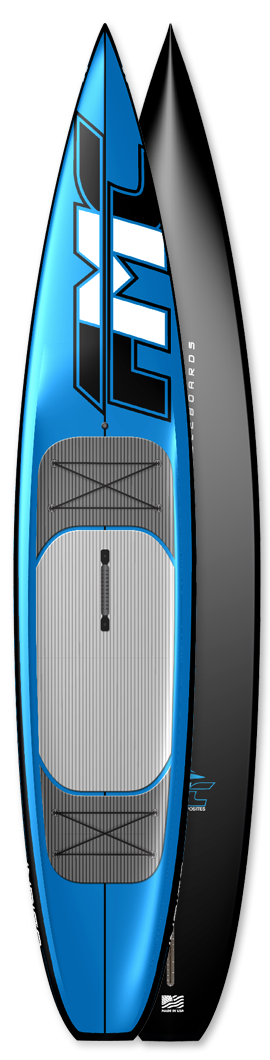 Custom SUP Board Indigo Seagull Paddleboard design by Indigo-SUP made in the USA