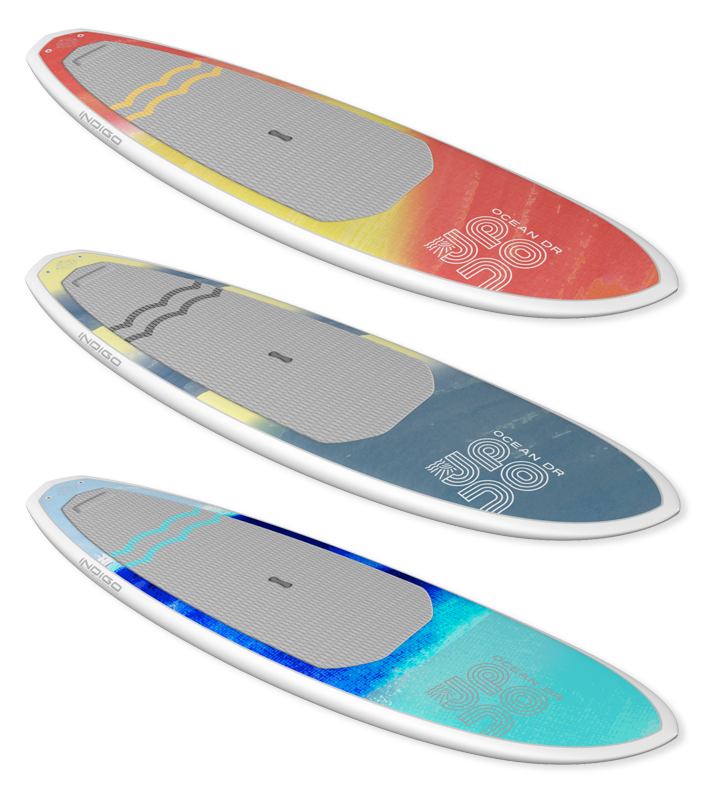 Indigo Paddleboards Ocean Drive SUP Paddleboard Recreational Stand Up Paddleboard | Indigo Stand Up Paddleboards