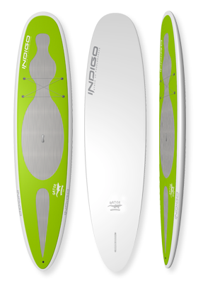 Gator Softtop Recreational Paddleboard: Indigo Paddle Boards handcrafted custom made in the USA