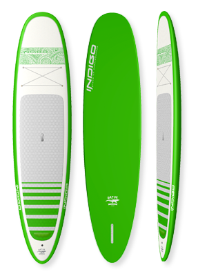 Gator Vintage Recreational Paddleboard: Indigo Paddle Boards handcrafted custom made in the USA